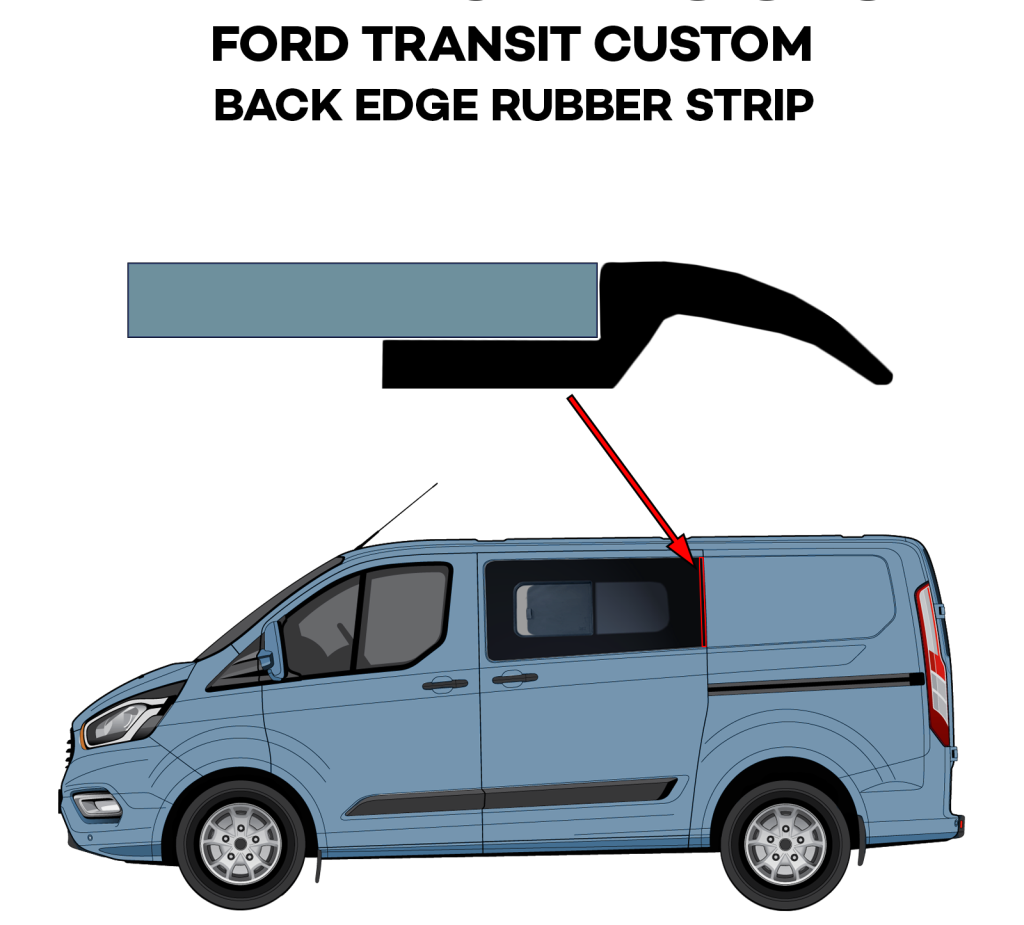 Ford Custom Back Edge Window Protector